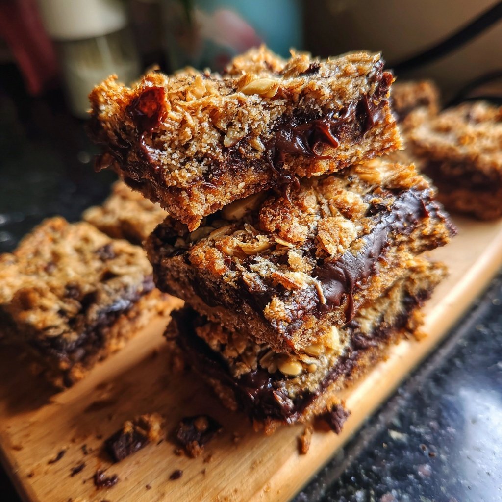 Chocolate Date Cashew Bars