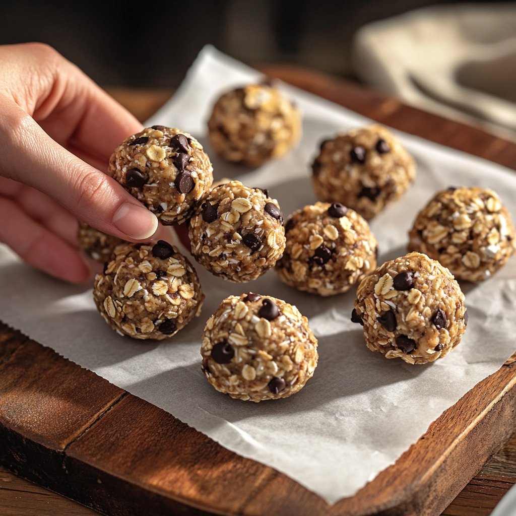 Protein Balls with Almond Milk