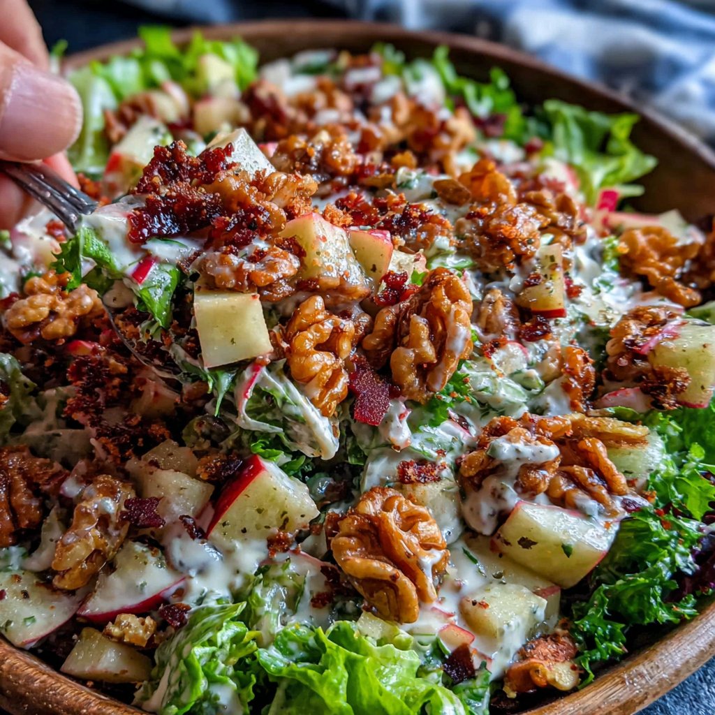 Apple Walnut Salad