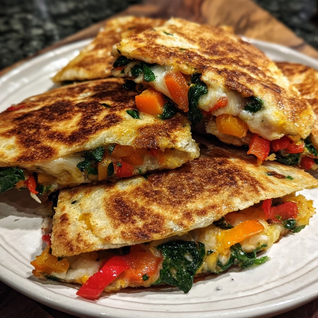 Super Bowl Veggie Quesadilla Bites