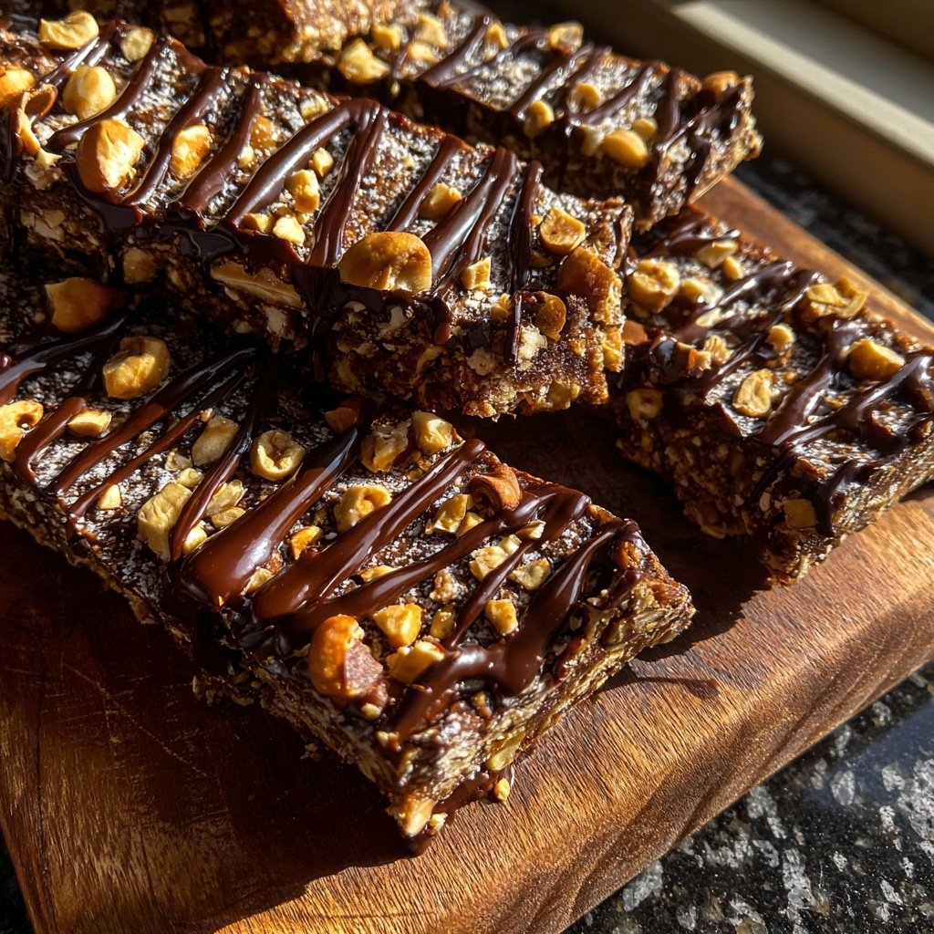 Chocolate Hazelnut Breakfast Bars