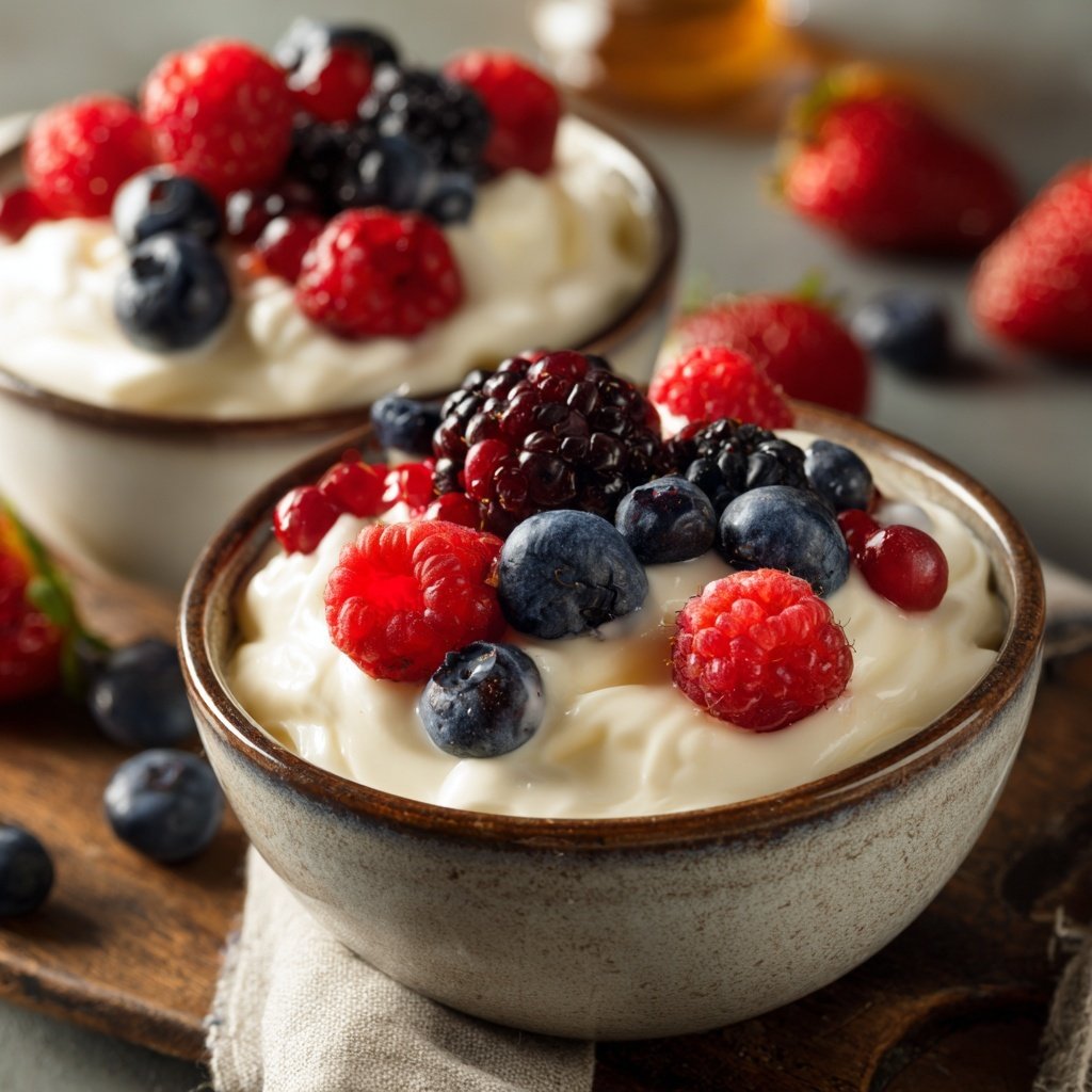 Berry Yogurt Breakfast Bowls