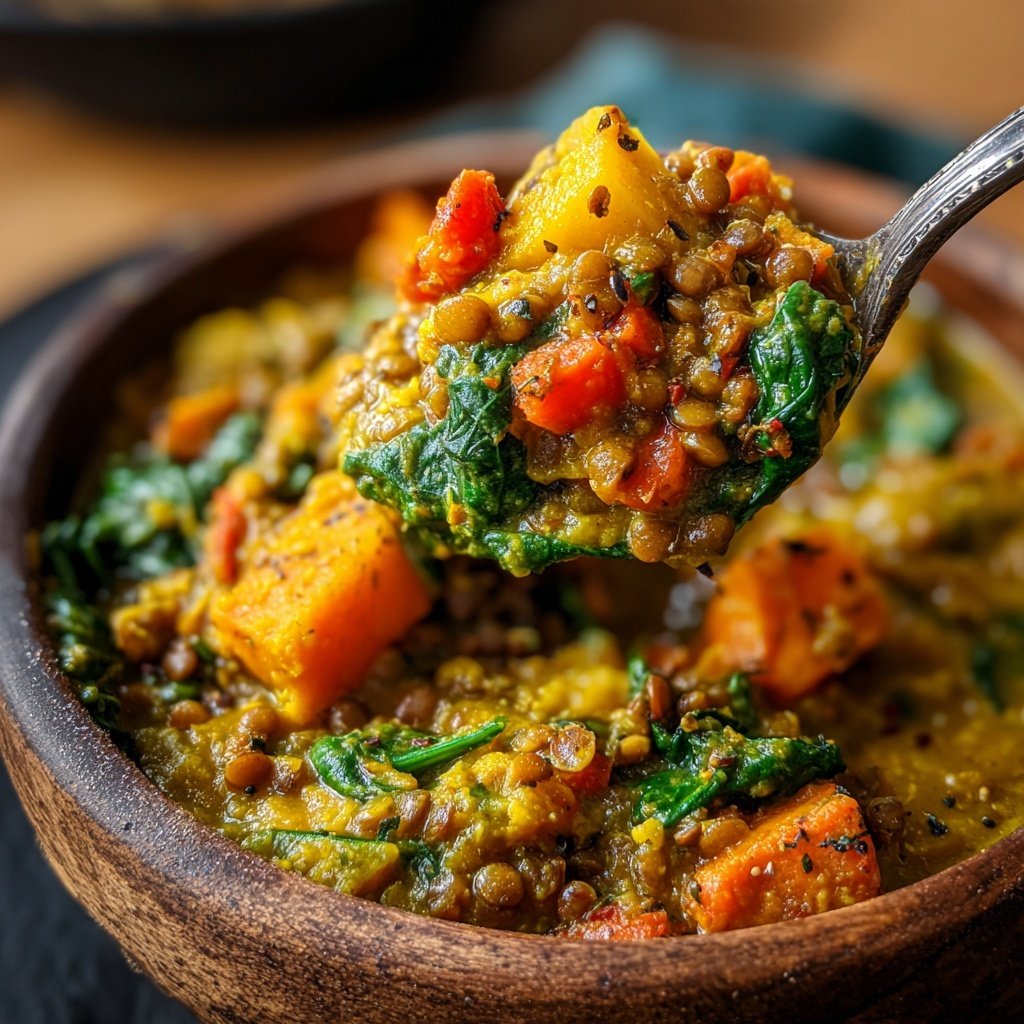 Healthy Crockpot Vegetable Curry