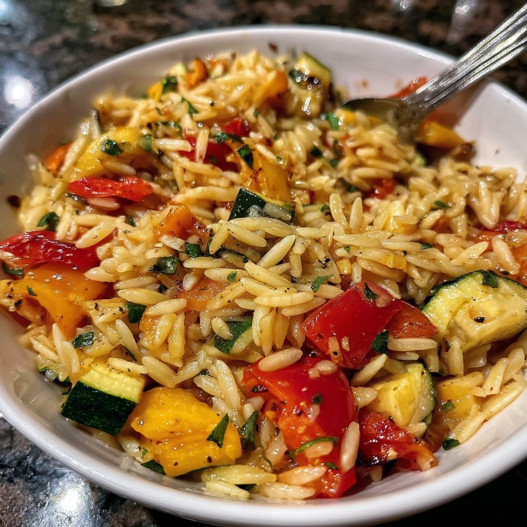 Sunday Roasted Vegetable Orzo